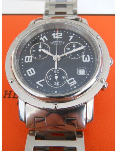MONTRE HERMES CLIPPER CHRONO HOMME
