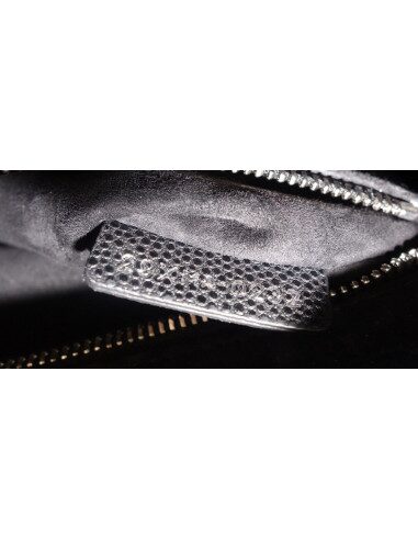 Sac Lady Dior médium veau noir
