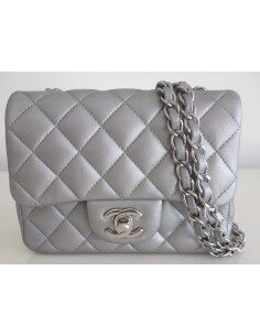 Sac Chanel Classique Pm gris