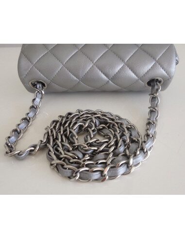 Sac Chanel Classique Pm gris