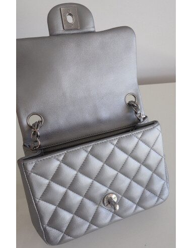 Sac Chanel Classique Pm gris