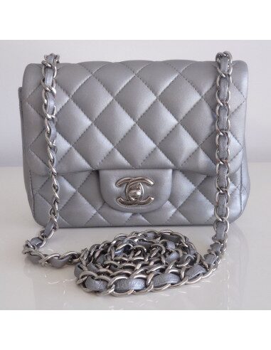 Sac Chanel Classique Pm gris