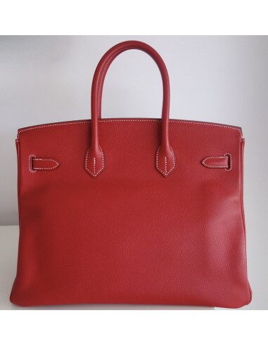Sac Hermes Birkin 35 bicolore