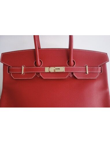Sac Hermes Birkin 35 bicolore