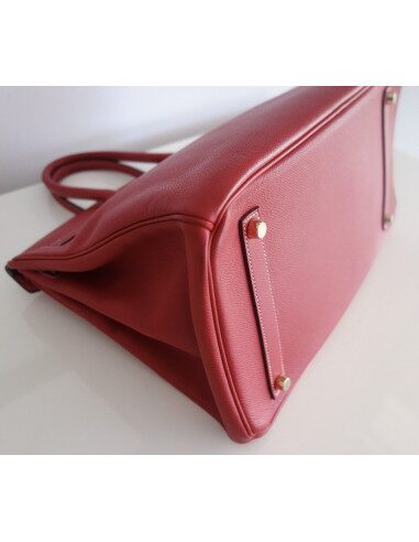 Sac Hermes Birkin 35 bicolore