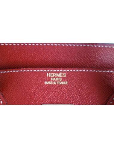 Sac Hermes Birkin 35 bicolore