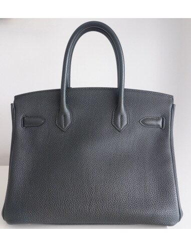 Sac Hermes Birkin 30 vert anglais