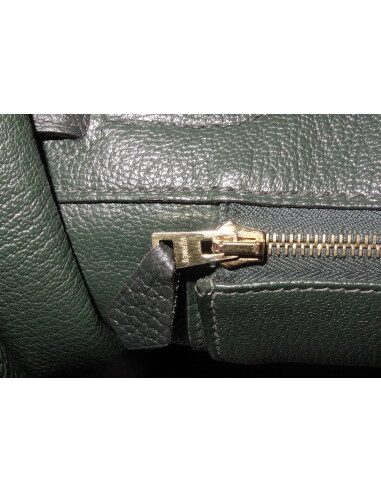 Sac Hermes Birkin 30 vert anglais