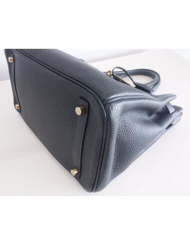 Sac Hermes Birkin 30 vert anglais