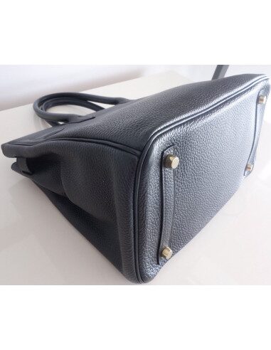 Sac Hermes Birkin 30 vert anglais
