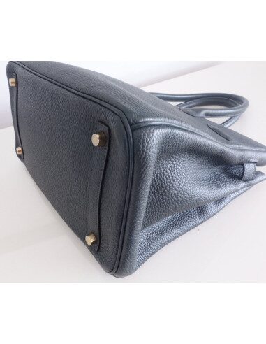 Sac Hermes Birkin 30 vert anglais
