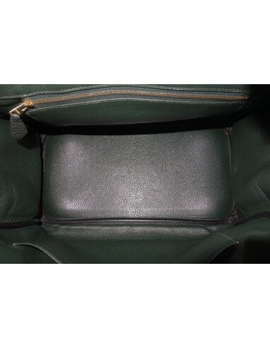 Sac Hermes Birkin 30 vert anglais