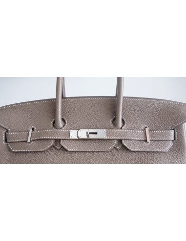Sac Hermes Birkin 35 étoupe