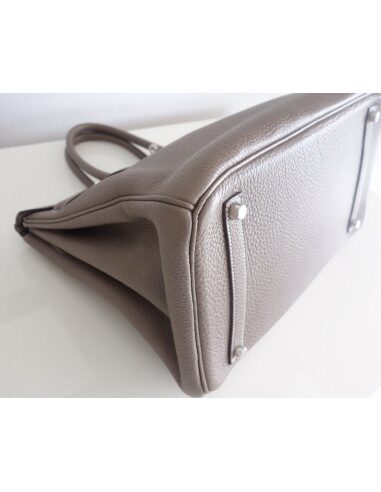 Sac Hermes Birkin 35 étoupe