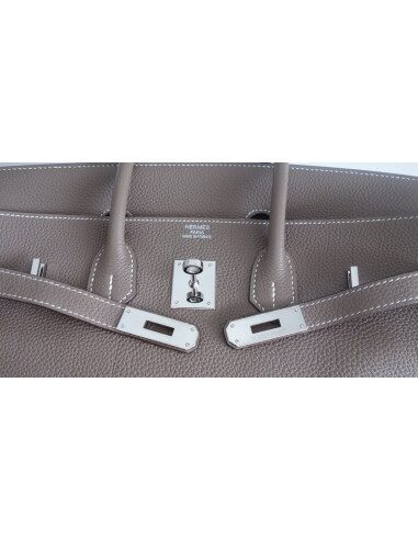 Sac Hermes Birkin 35 étoupe