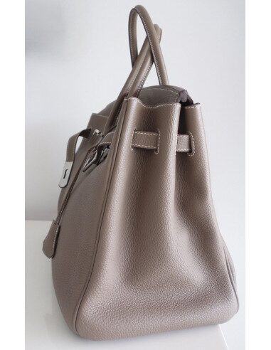 Sac Hermes Birkin 35 étoupe