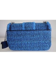 Sac miss Dior tweed bleu 2