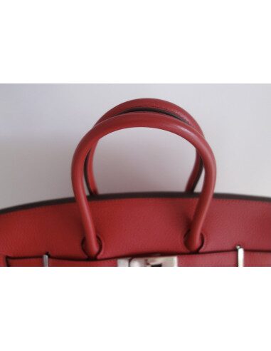 Sac Hermes Birkin 35 rouge