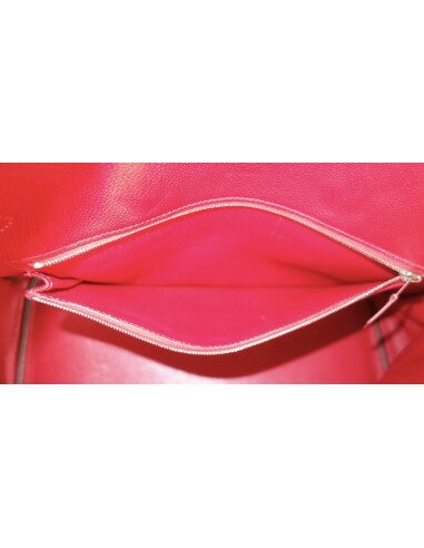 Sac Hermes Birkin 35 rouge