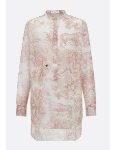 Blouse longue Toile de Jouy Dior