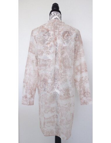 Blouse longue Toile de Jouy Dior