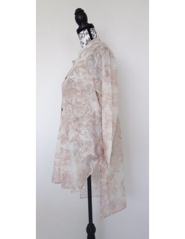 Blouse longue Toile de Jouy Dior