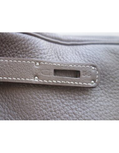 Sac Hermes Birkin 35 étain