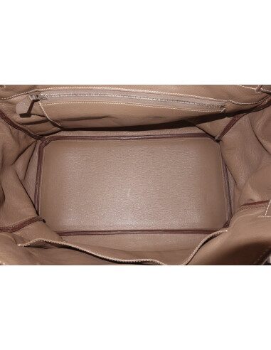 Sac Hermes Birkin 35 étain