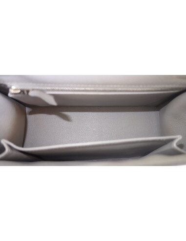Sac Hermes Kelly 25 gris mouette