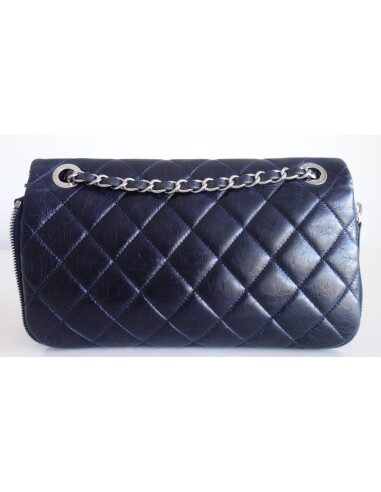Sac Chanel Classique cuir et tweed