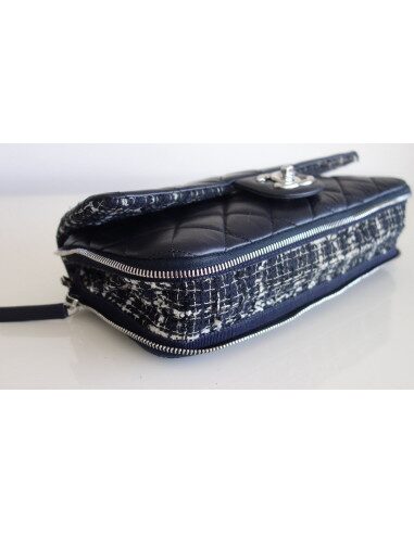 Sac Chanel Classique cuir et tweed