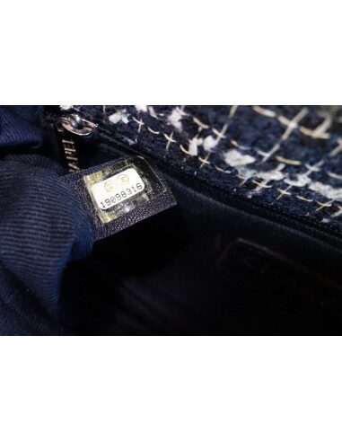 Sac Chanel Classique cuir et tweed