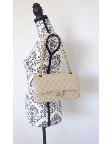 Sac Chanel Classique beige