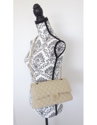 Sac Chanel Classique beige