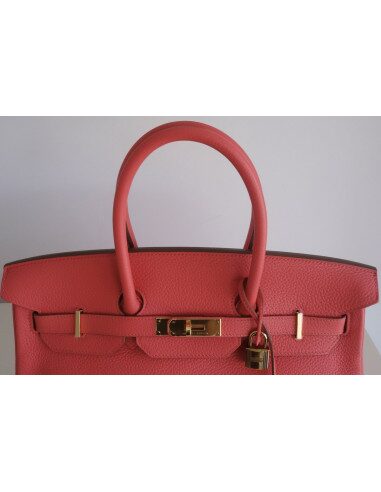 Sac Hermes Birkin 35 Rose Jaipur