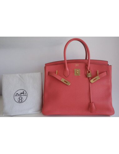 Sac Hermes Birkin 35 Rose Jaipur