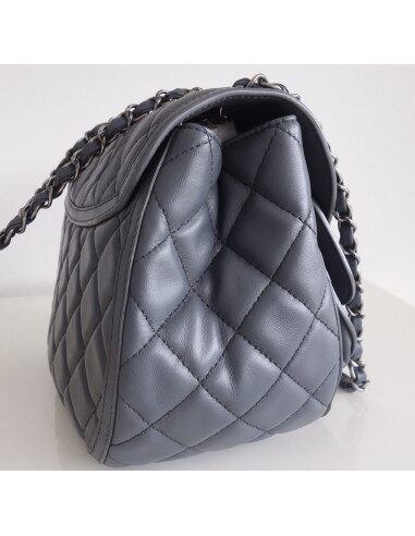 Sac Chanel Classique cuir gris