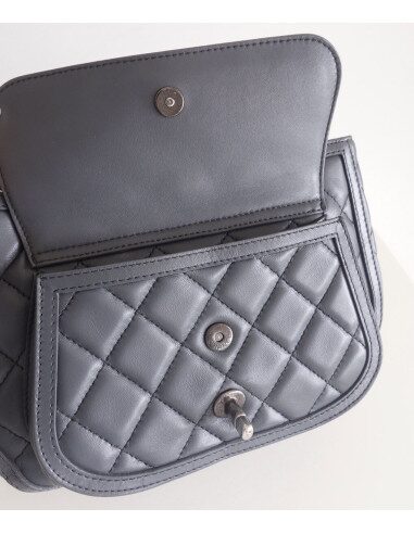 Sac Chanel Classique cuir gris