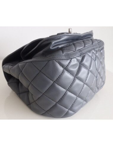 Sac Chanel Classique cuir gris