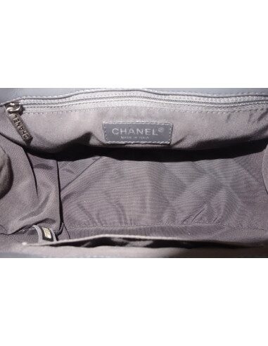 Sac Chanel Classique cuir gris