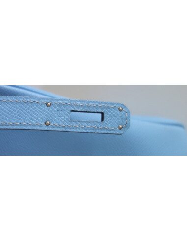Sac Hermes Birkin 30 bleu céleste