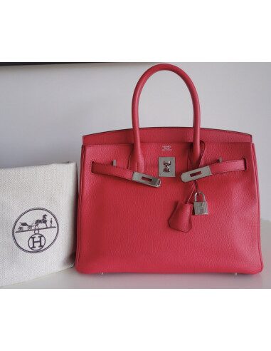 Sac Hermes Birkin 30 rose Jaipur