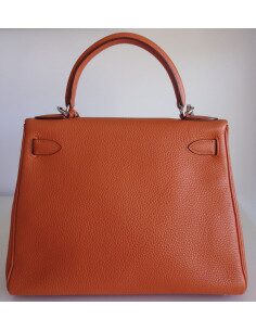 Sac Hermes Kelly 28 orange 2