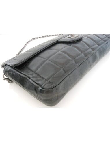 SAC CHANEL BAGUETTE AGNEAU NOIR