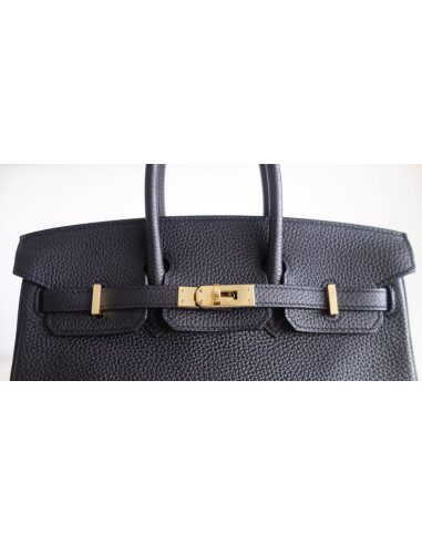 Sac Hermes Birkin 25 togo noir