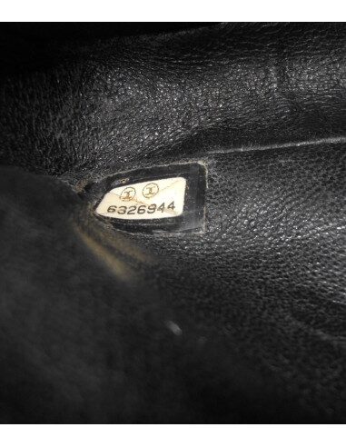 SAC CHANEL BAGUETTE AGNEAU NOIR