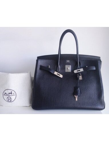 Sac Hermes Birkin 35 noir