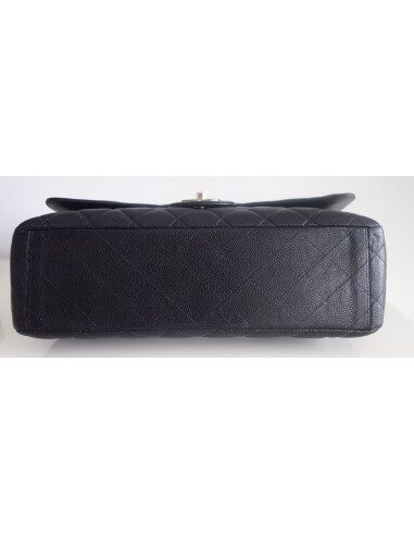 Sac Chanel Classique maxi caviar noir