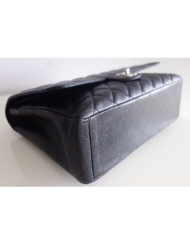 Sac Chanel Classique maxi caviar noir