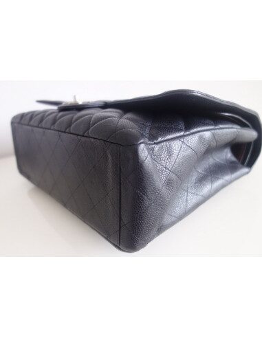 Sac Chanel Classique maxi caviar noir